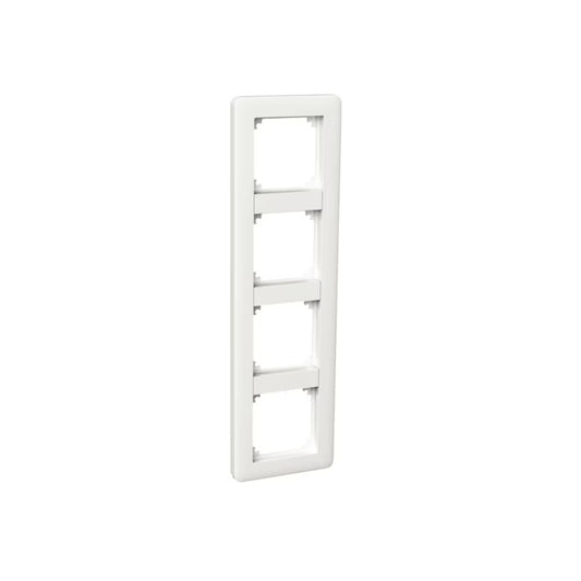 Peitelevy Schneider Electric Exxact 4-kehys Primo Valkoinen