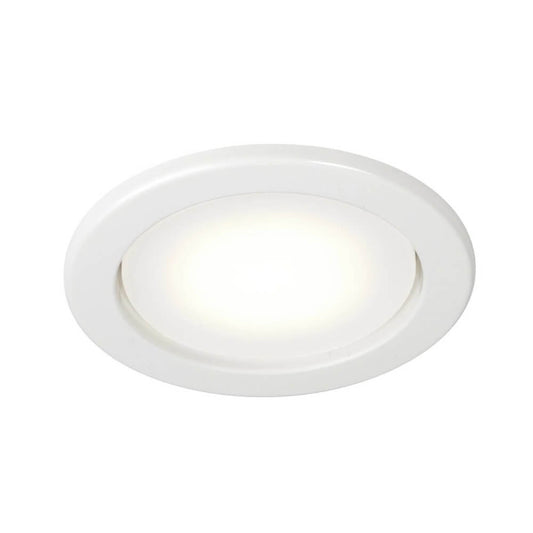 Alasvalo Airam Planex, 5W, 3000K, GX53, Ø104x39mm, valkoinen