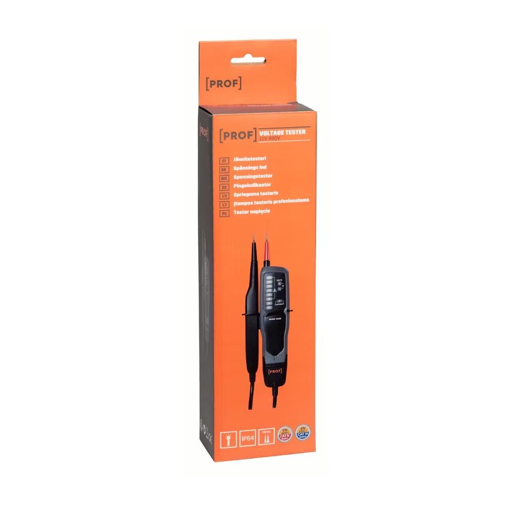 Jännitetesteri Prof 12 - 690V LED