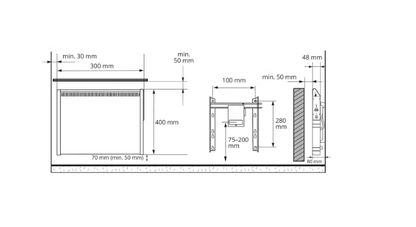 Lämmitin Ensto Tupa TASO2-BT 200W 40x30cm