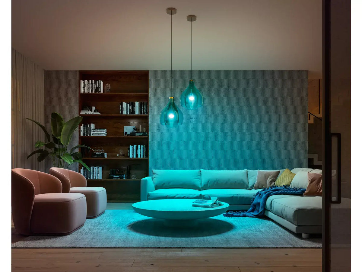 Philips Hue white and color ambiance A60 E27-älylamppu, 1100lm, 2-pack