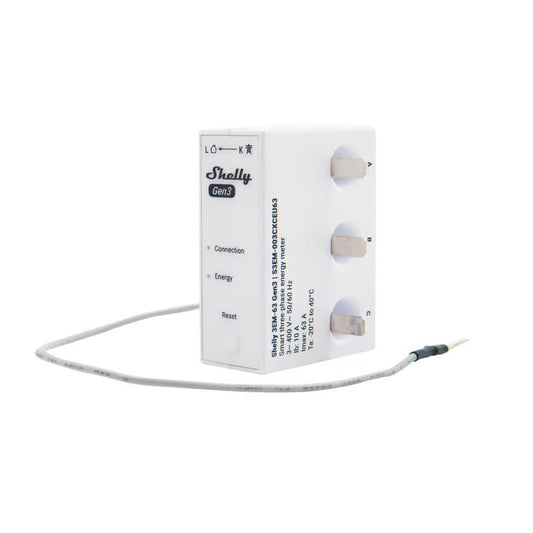 Shelly 3EM-63T Gen3 energiamittari