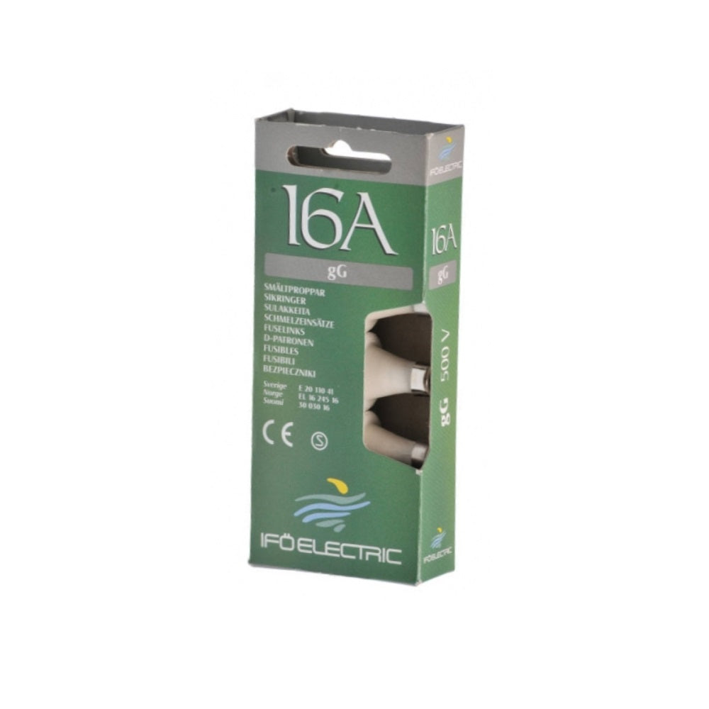 Tulppasulake Ifö Electric DII 16A 500V (Harmaa) 5kpl