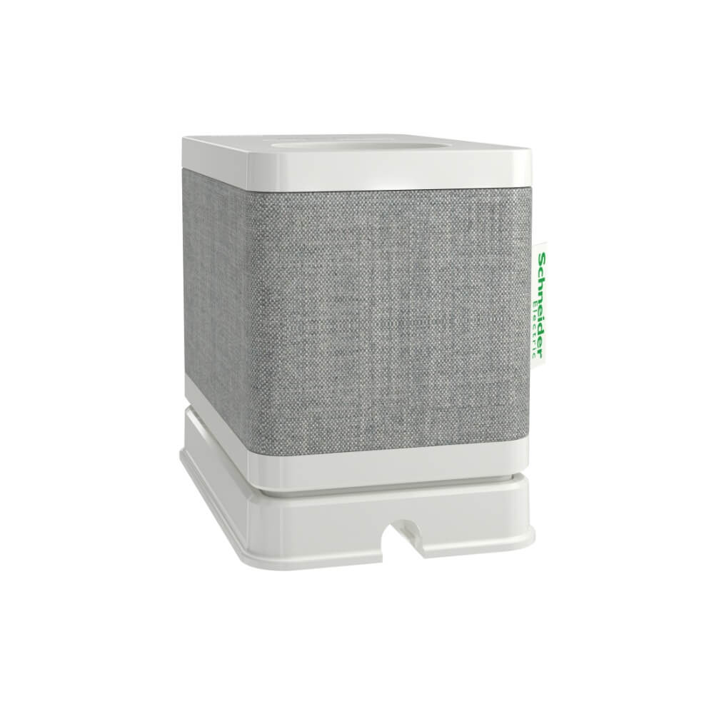 Työpöydän pistorasia Schneider Electric Unica System+, Schuko+USB-A+USB-C, valkoinen