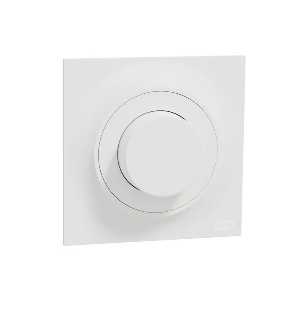 Valonsäädin Elko One, 370W, 1-200VA, uppoasennus, valkoinen