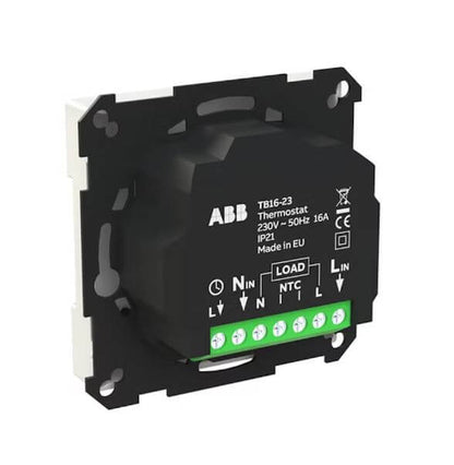 Yhdistelmätermostaatti ABB Impressivo, BT, valkoinen