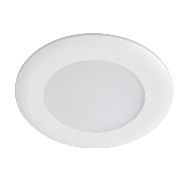 Alasvalo Airam Slim Duo Fix, 8W, 650lm, IP44, himmennettävä, Ø110*41mm