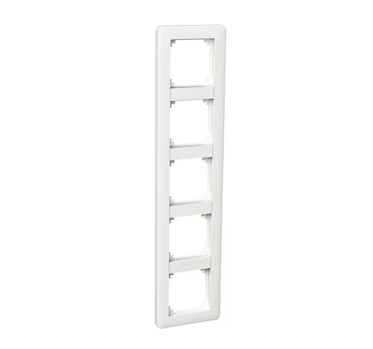 Peitelevy Schneider Electric Exxact 5-kehys Primo Valkoinen